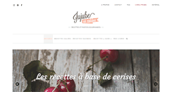 Desktop Screenshot of jujube-en-cuisine.fr
